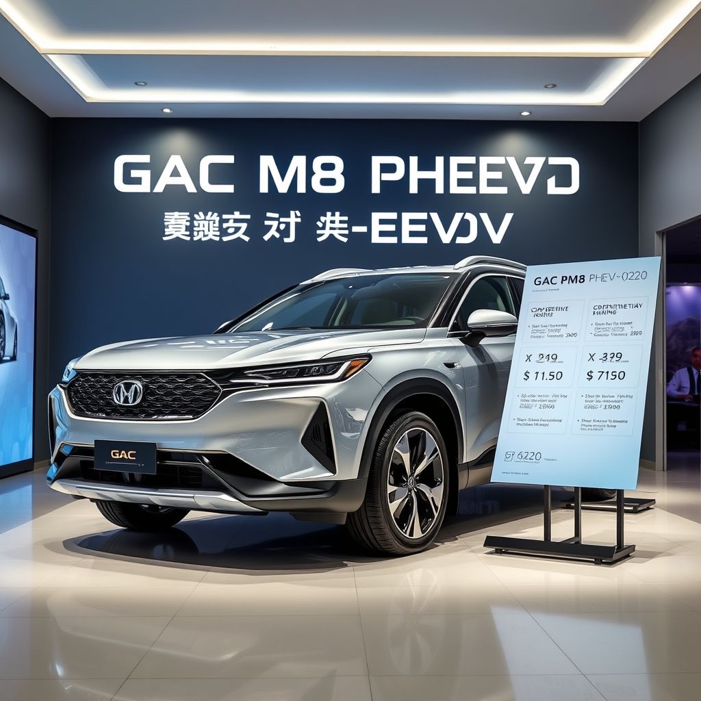 GAC M8 PHEV 20252026 เปิดตัวแล้ว พร้อมราคาพิเศษและตารางผ่อนดาวน์